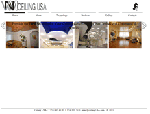 Tablet Screenshot of ceilingusa.com